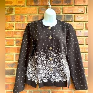 Leslie Faye Paisley Blazer, Size 10P